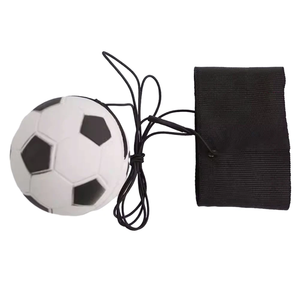 1x Wrist Elastic Ball Wrist Return Ball Hand Throw Back Ball Exercise Coordination Gift Diameter 6cm 340g Returned Ball W/ Strap