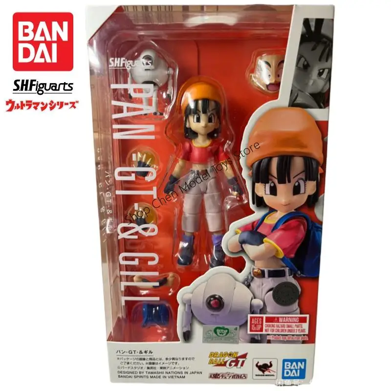 

In Stock Bandai S H Figuarts Original Dragon Ball Gt Pan Action Figure Model Doll Brand New Boxed Toys Model Garage