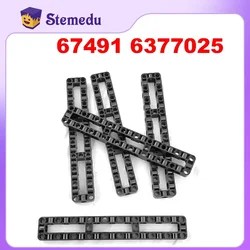New 67491 6377025 Liftarm Modified Frame 3x19 Thick Hole Arm Center Beam Technical Parts MOC for SP3 Building Blocks DIY Car Toy