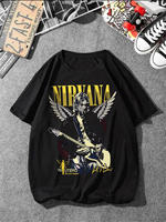 Metal Band T-Shirt Old Scholl Rock Unissex  Cotton T-shirt Suitable for Women and Men