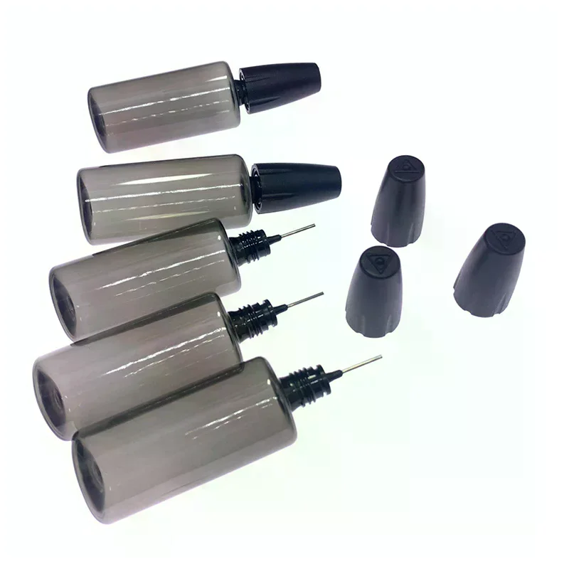 1 قطعة 30 مللي PET قارورة واضحة مع إبرة رقيقة طويلة تلميح زجاجة قطارة ل Vape التدخين النفط اكسسوارات السائل جرة #2