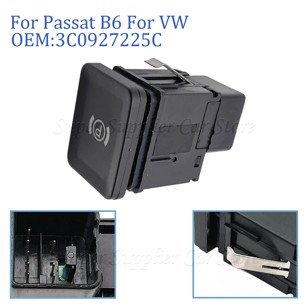 

Кнопка электронного стояночного тормоза для VW Volkswagen Passat B6 3C CC, 3C0927225C, 3C0927225B, 3C0927225A