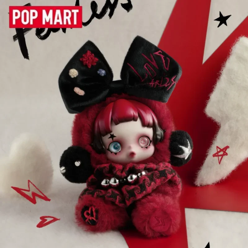 

POPMART SKULLPANDA Series 6KHz Limited Edition Plush Doll Pendant Genuine Blind Box Mystery Box Toys Doll Cute Anime Figure