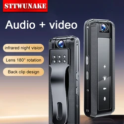 STTWUNAKE Mini Body Camera 1080P HD DV Professional Bodycam Digital Voice Video Recorder Small Micro Sound Recording Device
