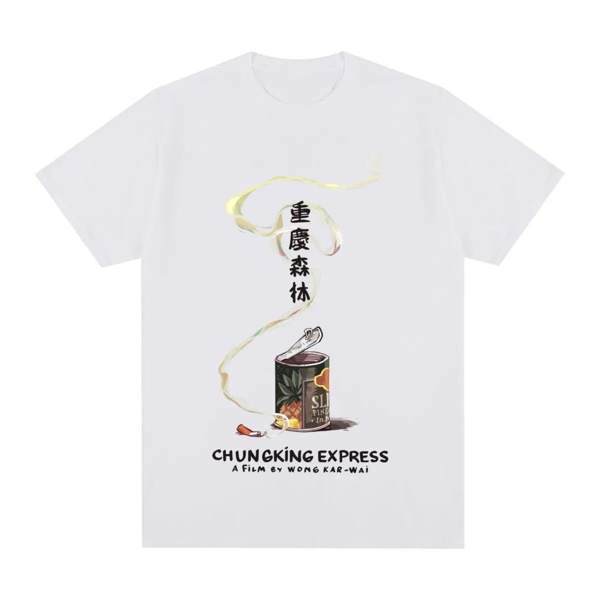 A Film By Wong Kar-wai chungking express Vintage T-shirt Cotton Men T shirt New Tee Tshirt Womens Tops