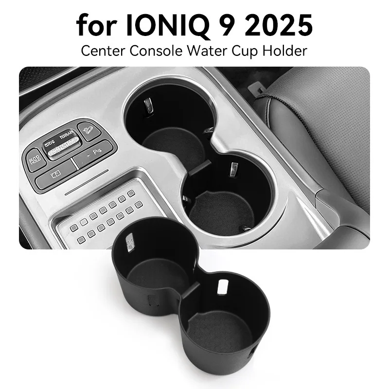 

For 25 Hyundai Enick IONIQ9 central control water cup covers, anti slip pads, and automotive accessories with special modificati