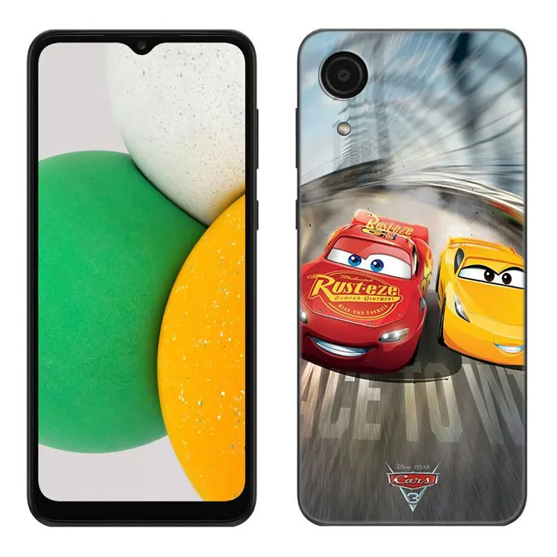 Cars Lightning McQueen Phone Case For Samsung Galaxy A01 A03 Core A04 A10 E A02 A05 A20 A21 A30 A50 S A6 A8 Plus A7 A9 2018