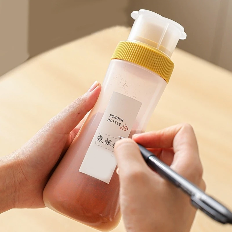 F92B Easy To Clean Sugar Dispenser Bottle For Dessert Decoration With Precise Control And Antislip Grip Design