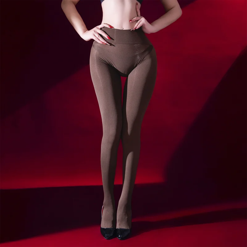 

360 бесшовные бархатные колготки с глубоким шаговым швом, весна-осень-зима, теплые, высокая эластичность, бесшовные, микродавление, большие размеры, утолщенные