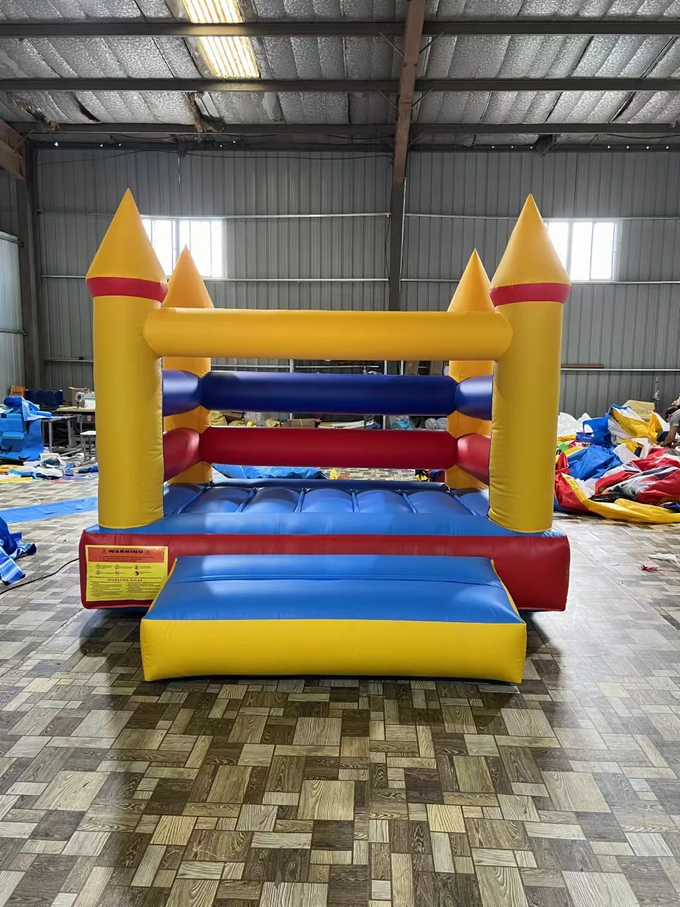 Hot-selling children's inflatable trampoline children's inflatable bounce house can be customized outdoor bounce house