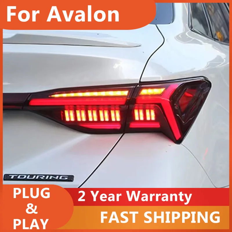 

Car Styling for Toyota Avalon Taillight 2019 Avalon Tail Lights Rear DRL Fog Brake Turn Signal Reversing