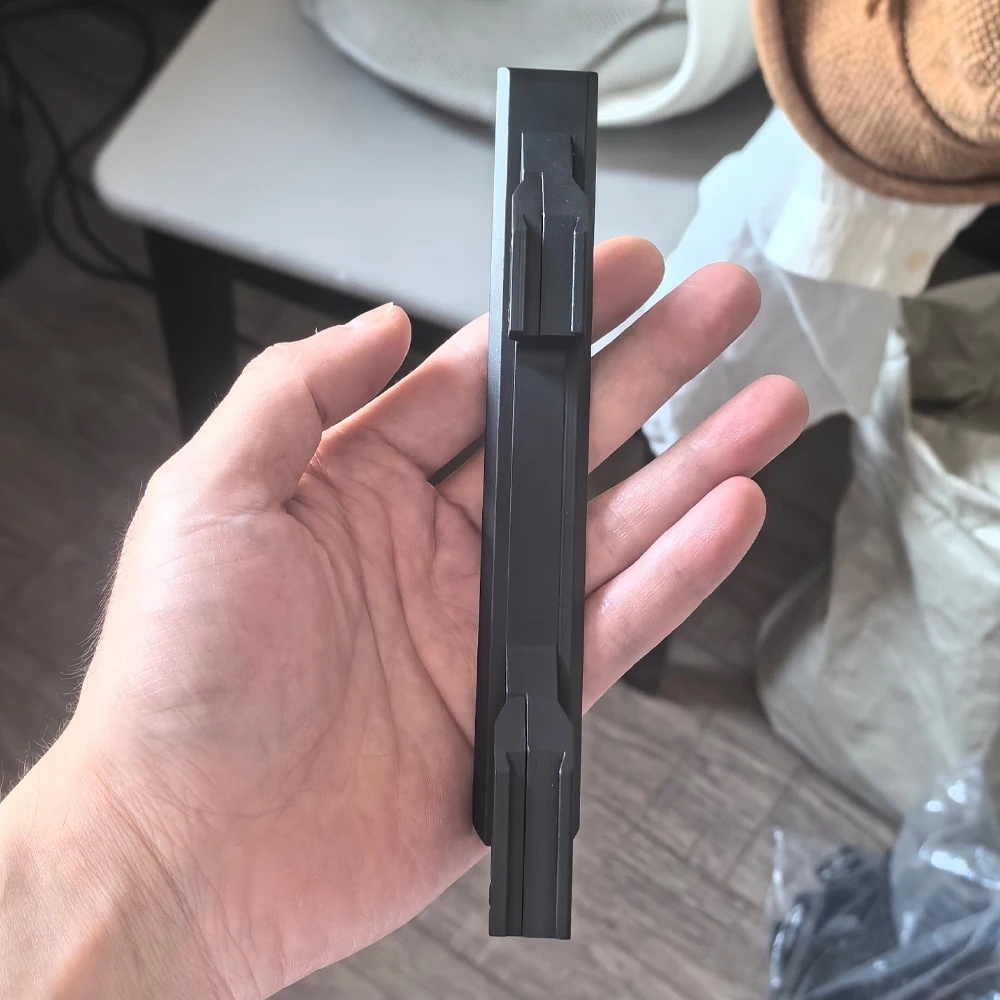 Taktischer Schienenadapter 11mm Schwalbenschwanz auf 20mm Picatinny Weaver Schienen-Erhöhungsbasis für Luftgewehr-Zielfernrohrmontage und Visierzubehör – Detail 5