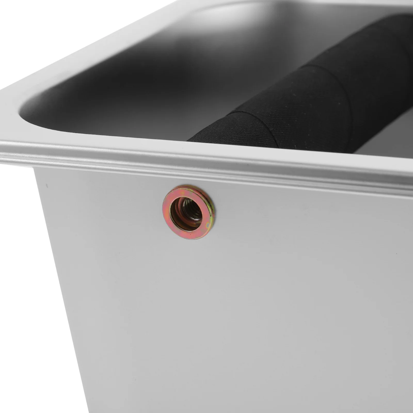

Coffee Knock Box Stainless Steel Heavy Duty for Espresso Clean Modern Style Fits Any Coffee Corner Accessories Setup