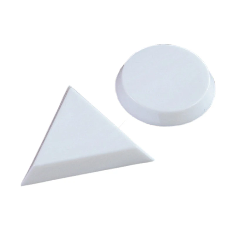 5 Cái/lốc Tam Giác Tấm Móng Tay Trang Sức Hạt Người Tổ Chức Đá Kim Cương Lưu Trữ Màn Hình Khay Nhựa