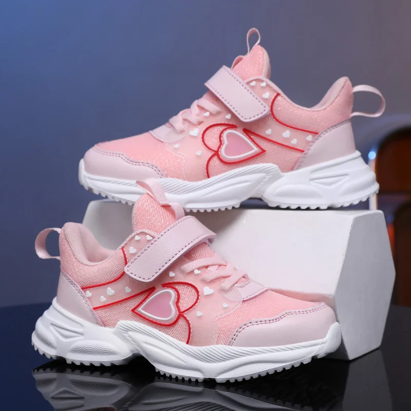 

Пара детских спортивных кроссовок, легкие и дышащие, с хорошим сцеплением и противоскользящими свойствами, для повседневного стиля YX-198.