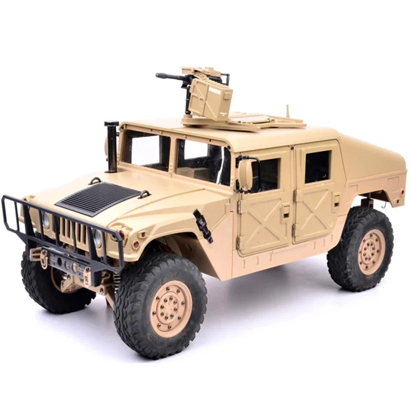 Modèle de voiture de simulation de camion RC pour adultes et enfants, voiture télécommandée, véhicule tout-terrain américain Hummer Inoler, cadeaux jouets, RS, HG P408, 1/10