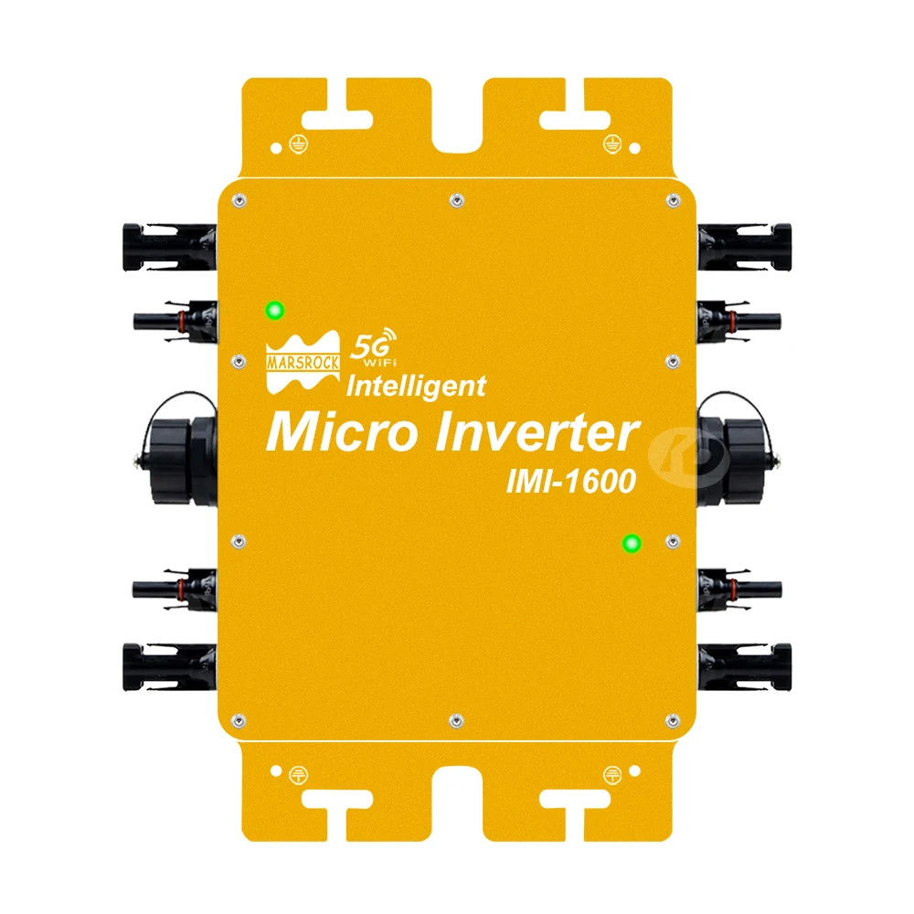 Imagem -02 - Microinversor Solar na Rede Mppt Inversor 1600w Entrada 2250vdc Função Wifi Ip65 para 120v 230v Sistema Solar de Grade para Uso Doméstico