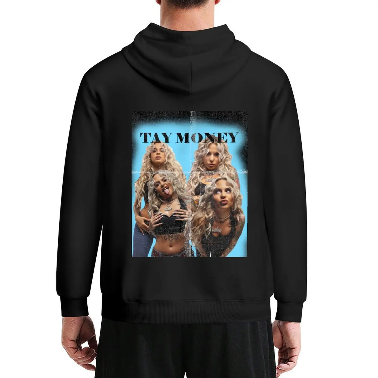 

TAY MONEY graphic tee Hoodie korean style clothes male clothes men's sweat-shirt mens designer clothes mens hoodie
