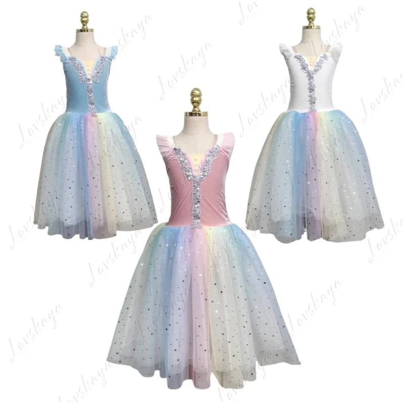 

Детское танцевальное платье, костюм «Лебединое озеро», балетное платье для взрослых, пышное платье «Лебединая девушка»