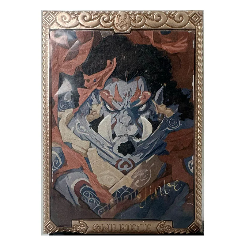 Anime ONE PIECE Rare Limited Metal Cards Roger Carrot Perona Newgate Sabo Teach Toys for boys Collectible Cards Birthday Present