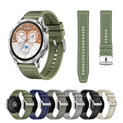 Cinturino in Silicone di Nylon intrecciato da 22mm per Huawei watch GT 5 cinturino da 46mm per orologio 4/4Pro/3/3Pro/GT 4 46mm/GT3 SE/GT 2e cinturino da donna da uomo