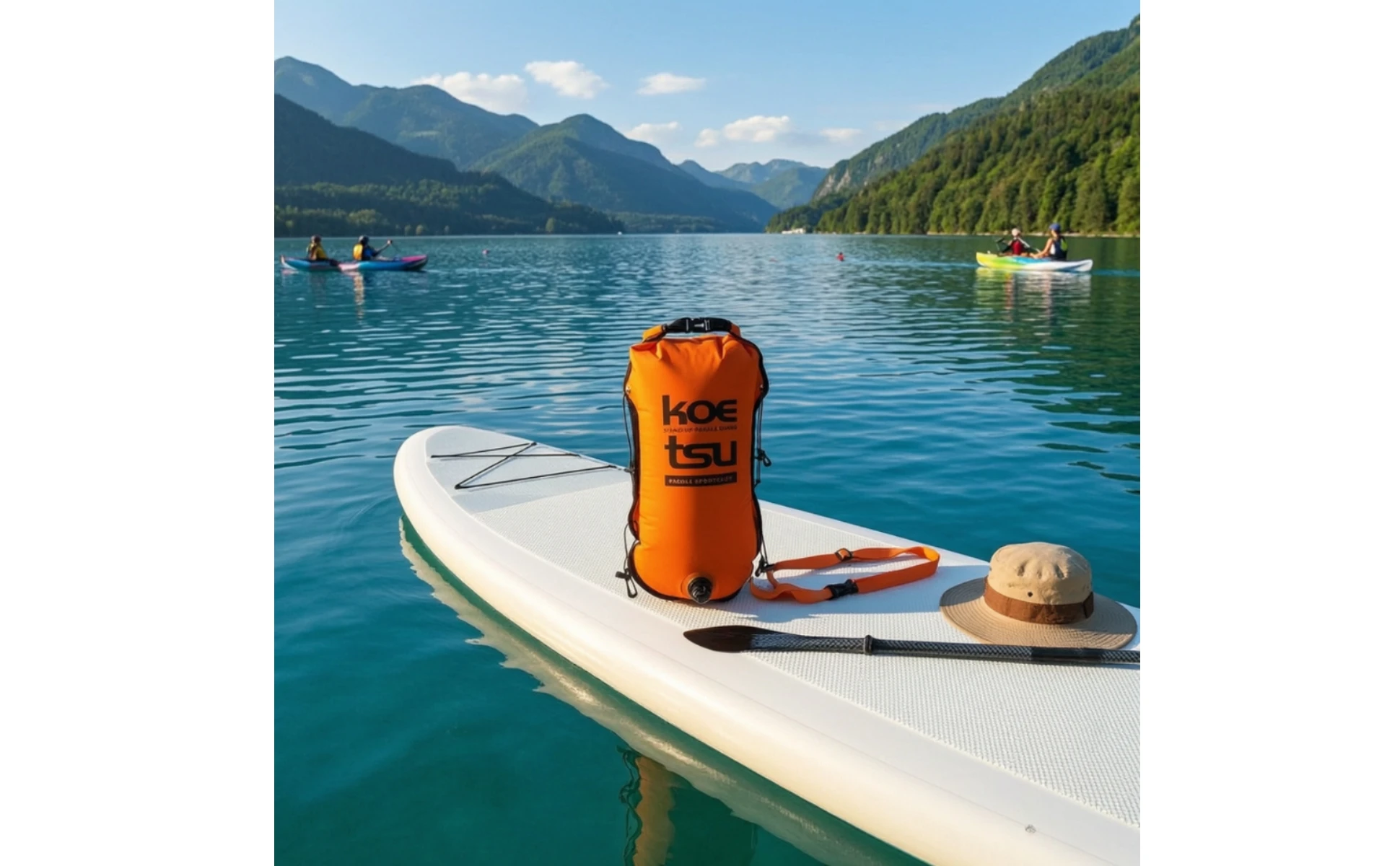 Roll-Roll-Top Bag with Shoulder Strap Lightweight Dry Bag with Shoulder Strap Heavy-Duty Wear-Resistant for Swimmers