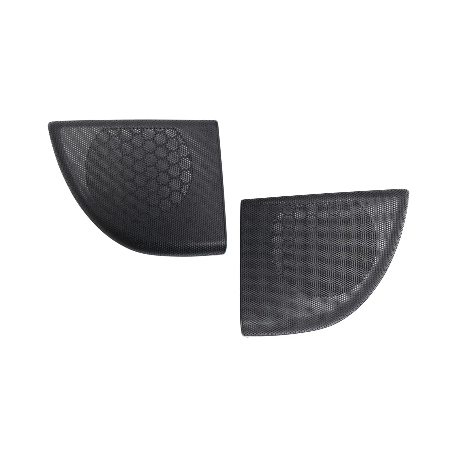 

High Performance Door Speaker Cover Grille Universal Plastic Replacement for Vehicle Front Door Accessories