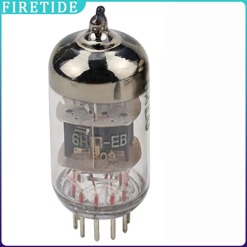 Reemplazo de tubos de vacío 6H1n EB, 2 uds., Compatible con 6N1 ECC85 6AQ8 para uso de graves y preamplificador de altavoz mejorado con válvula