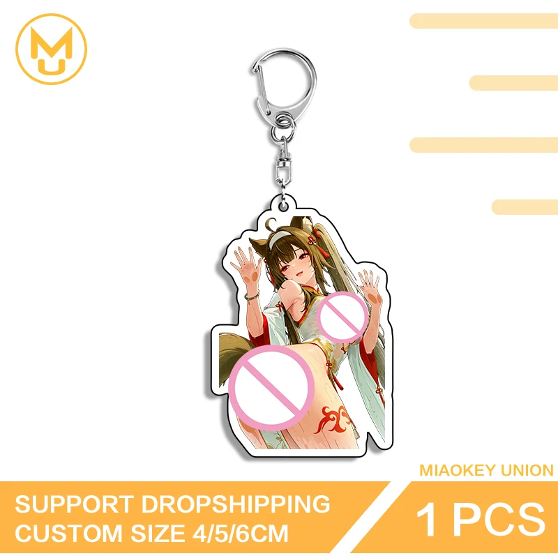 Ye Shunguang Key Holder Transparent Hot Selling Zenless Zone Zero Handbags Wallets Car Keychain Cool Backpack DIY Decoration