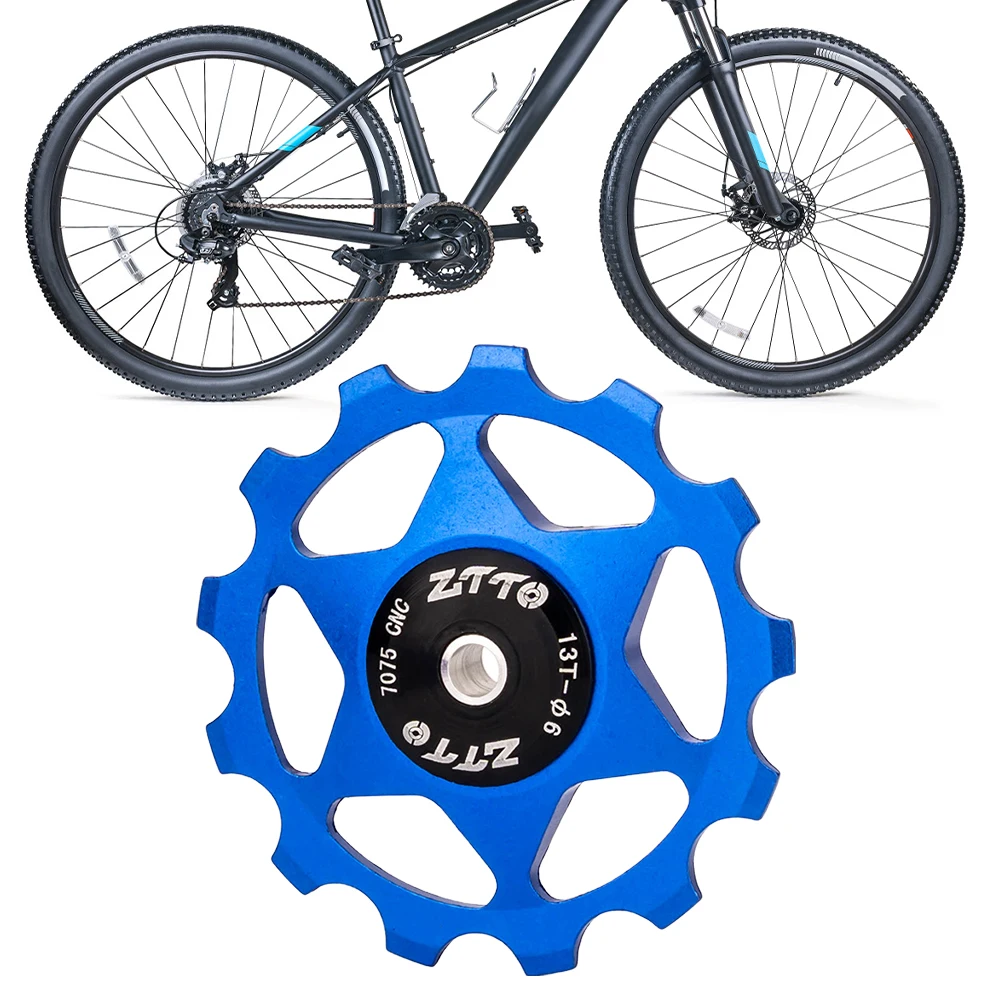 13T Bicycle Rear Derailleur Bearing Pulley Sealed Bearing Jockey Wheel Rear Derailleur Pulley Bike Derailleur Accessories