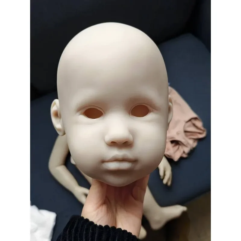 32inch Reborn Baby Doll By Sigrid Bock Unpainted Kit Fresh Color Lifelike with COA with Cloth Body - view 4