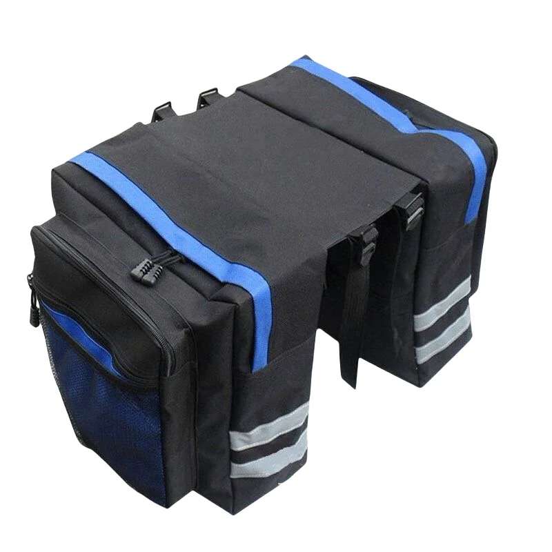 AliExpress LZJV Waterproof bicycle bag, bicycle transport bag, with a high and spacious rear seat, double-sided design + reflective strips