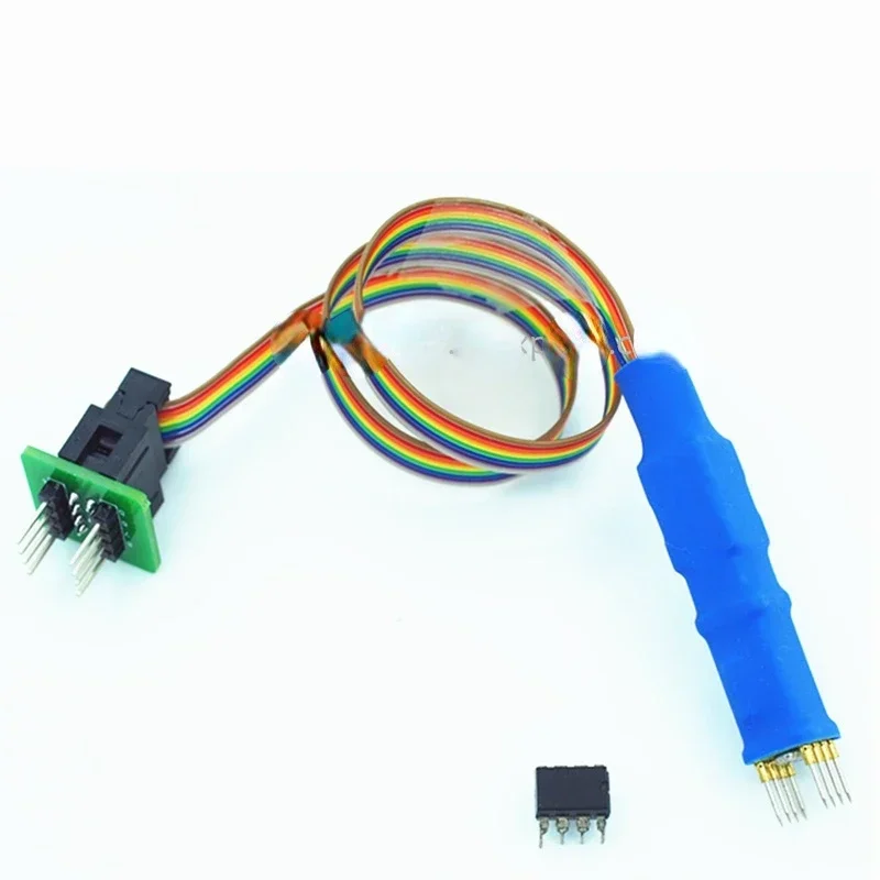 DIP8 in-Line Chip Probe Wire IC Test Clip Clamp 8pin 2.54 for BIOS 93 25 24 CH341A EZP2019 2013 TL866ii PLUS CS A RT809F RT809H
