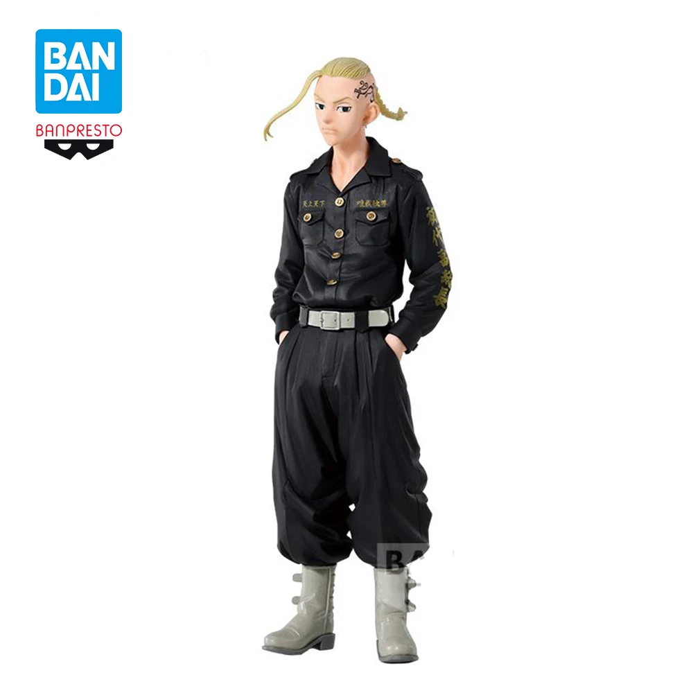 Оригинальные фигурки героев мультфильма BANDAI Banpresto, Токийский Мстители, Дракен, рюкудзи Кен, Аниме фигурки, игрушки-модели
