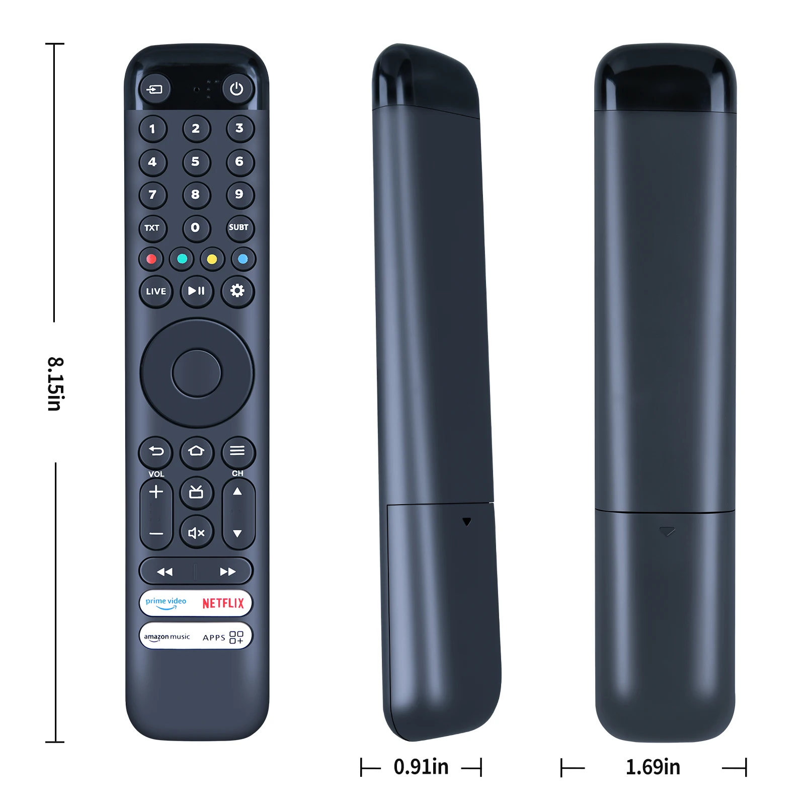 جهاز تحكم عن بعد صوتي جديد لتلفزيون TCL 43 بوصة 50 بوصة 55 بوصة PF650K Series 4K UHD Smart Fire TV #5