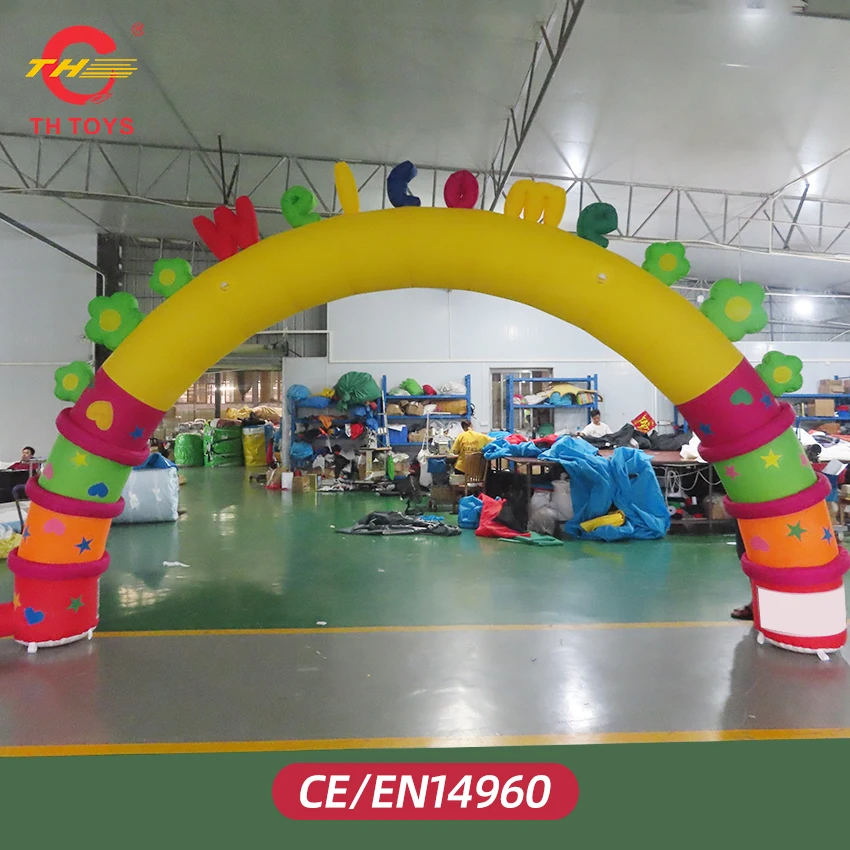 

Free air shipping new design inflatable welcome arch for sale,cheap inflatable archway, inflatable welcome door for party events