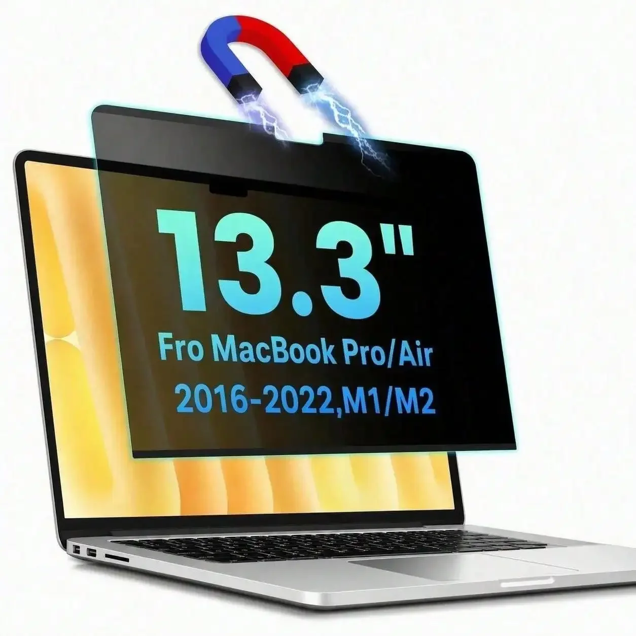 Magnetic Privacy Screen Protector for MacBook Pro 13 