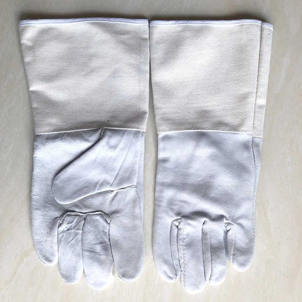 Gants de soudage de qualité supérieure, protection des mains contre le soudeur, la coupe, la chaleur de la torche, le manchette de gantelet, le soudeur Tig, le four à griller, l'œuf vert