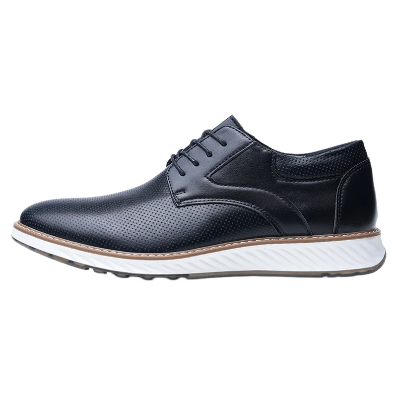 

High Quality Men's Business Casual Leather Shoes Breathable Comfortable Shoes Popular Classic Dress Shoes Men Zapatos De Hombre