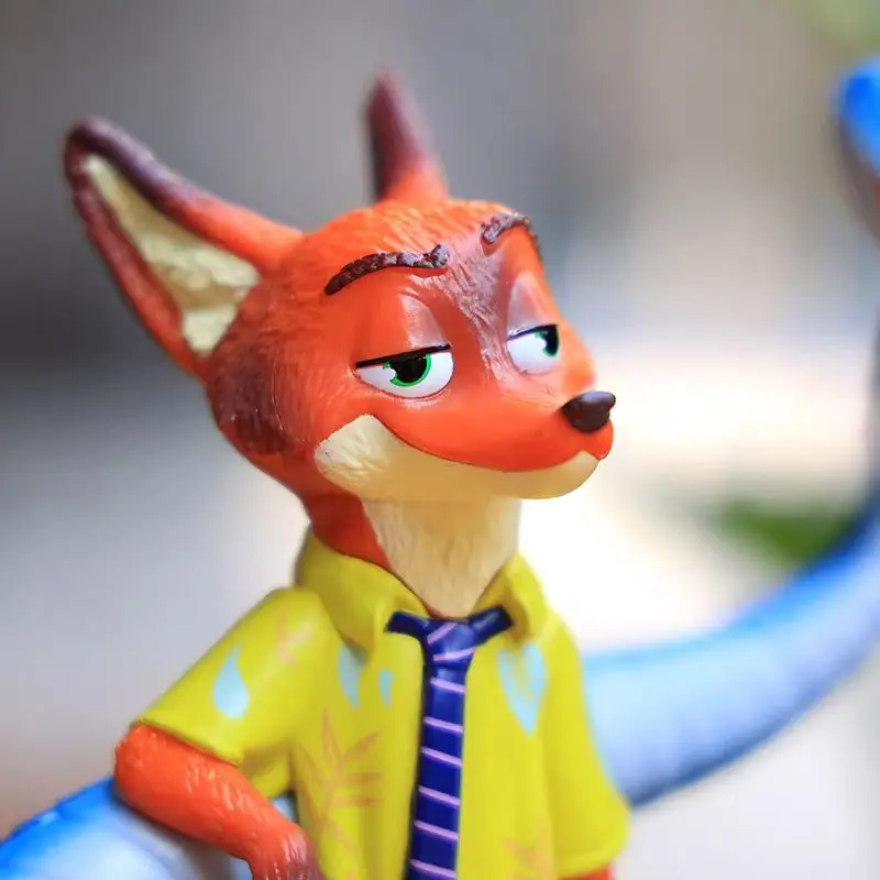 2025 Miniso Zootopia2 animaux figurine jouets lapin Judy Hopps renard Nick Wilde film enfants cadeau Collection figurines