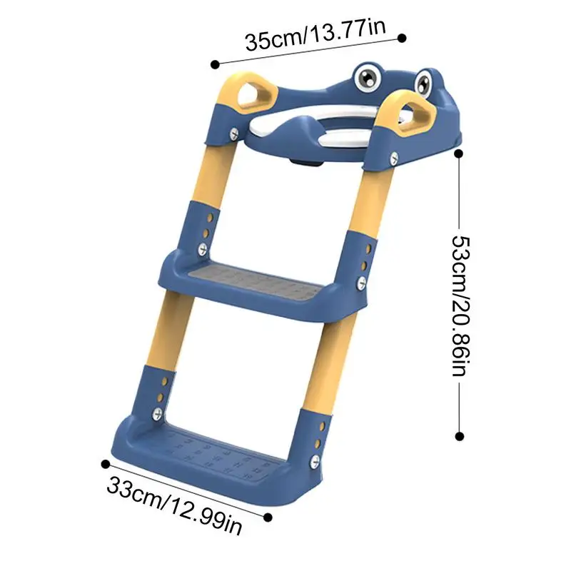 Asiento de entrenamiento de inodoro plegable, orinal para niños, taburete de inodoro, orinal plegable para niños pequeños, orinal ajustable, asiento de inodoro de entrenamiento para