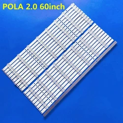 20PCS 3VLED Strip POLA 2.0 60 Inch 60LN575 60LN5400 60LN5600 60LN5700 60LN5710 60LN5758 60LN6510 60LA620S 60LA6200 60LA6208