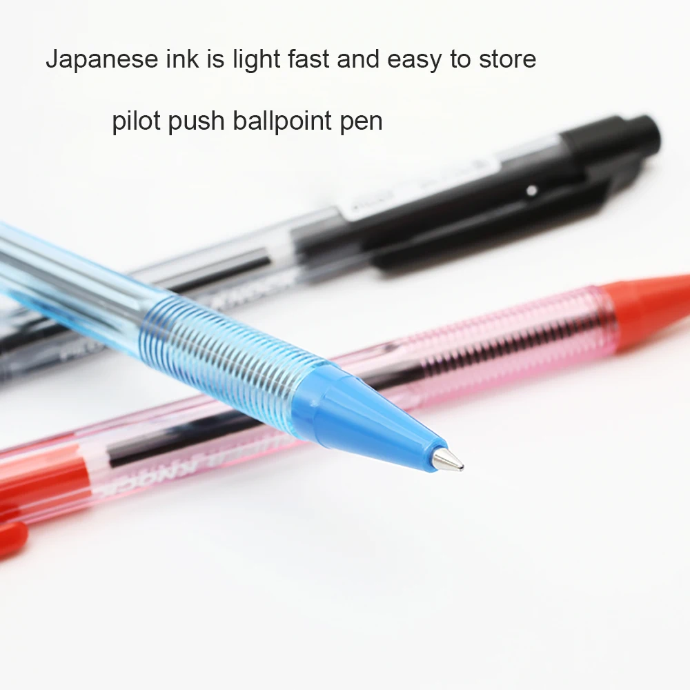 10 stücke Japan Pilot Kugelschreiber BPK-P Presse Vintage klassische glatte und langlebige Tinte 0,7mm Schul bürobedarf Schreibwaren