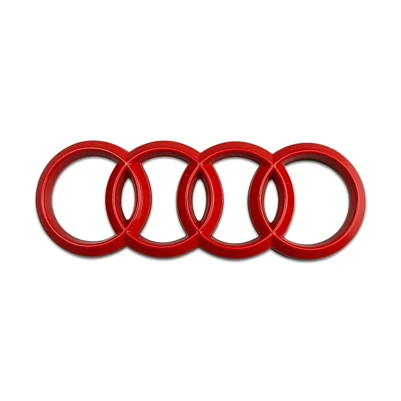 6CM Auto Stuurwiel Embleem Interieur voor RS4 Q7 A4L A1 A3 A5 A7 Q3 Q5 A6L A8L RS3 RS6 Logo Stickers Decals Auto Accessoires