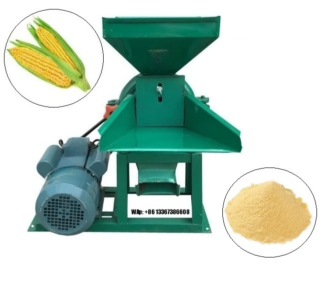 PY-200S معدات معالجة الحبوب الصغيرة الحجم آلة طحن الدقيق محرك 380 فولت 3KW 100-150 كجم/ساعة قدرة دقيق فائق النعومة #1