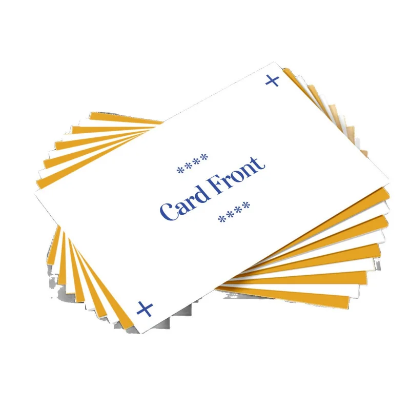 Customized. Shopkeeper Recommended, Professional Factory Copperplate Paper Business Cards, Color Double-Sided Printing, Vou