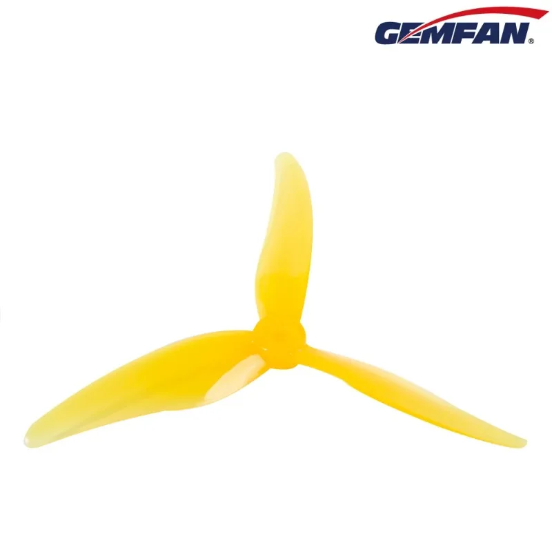 مروحة Gemfan JB Hurricane 51477، دعامات CW CCW مقاس 5 بوصات 3 شفرات لطائرة السباق بدون طيار FPV Freestyle، سلسلة التوقيع الطيار