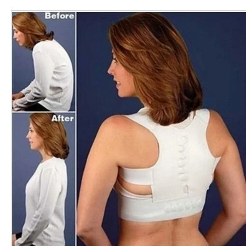 Magnetic Therapy Posture Corrector Men's and Women's Orthopedic Corset Back Waist Support with Shoulder Brace Medical Corset 1pc