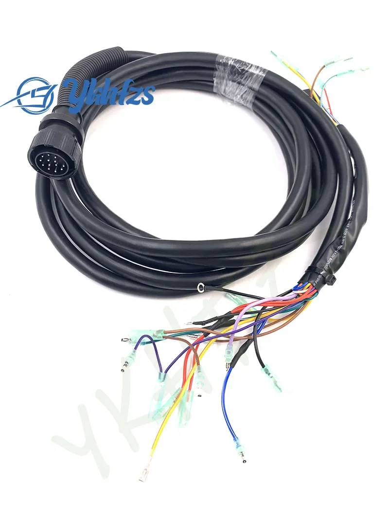 

896536T01 Cable Main Wire Harness for Mercury Outboard Engine 14P Remote Control Box 14 Pins 15FT boat engine parts