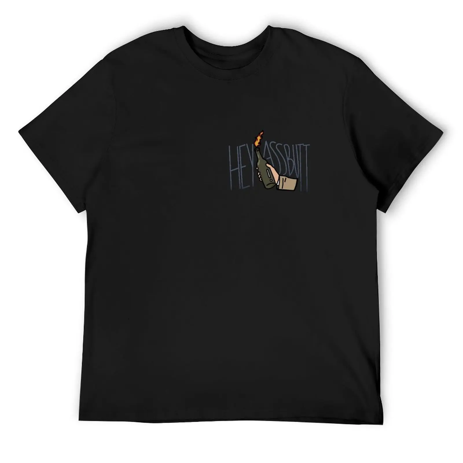 

HEY ASSBUTT! T-Shirt korean fashion heavyweights funny meme t-shirts slim fit t shirts for men